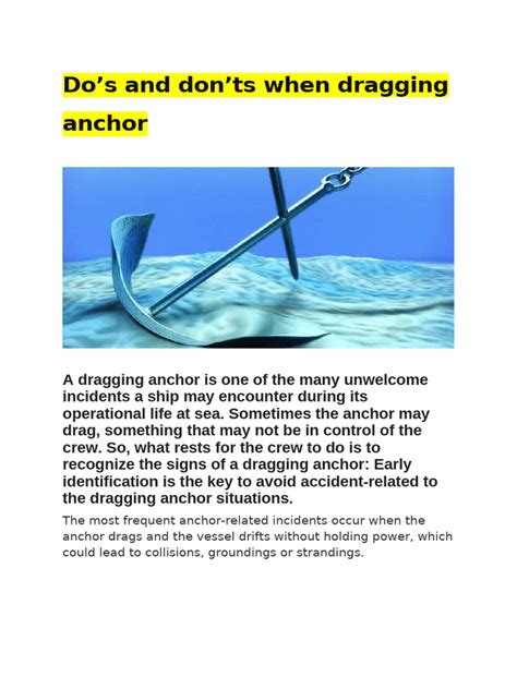 Why don't Anchorages do anything for anchoring a fleet at that .
